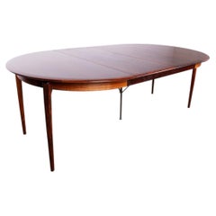 Danish extendable rosewood dining table, Kai Lyngfeldt Larsen/Søren Willadsen.