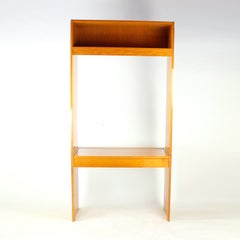Architectural Mid Century Dressing Table With Hidden Compartment, Czechoslovakia