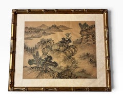 A Pair Of Chinese paintings, Ink And Color On Silk, 20th century, signed
