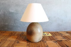 Lámpara de sobremesa de cerámica de Roland Zobel - Atelier des Cyclades, Francia, hacia 1970