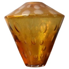Vaso di Murano di Luca Nichetto per Salviati - Modello "Millebolle" - Circa 2000
