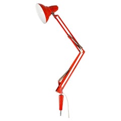 1960s 1970s Writing Desk Lamp Scissor Lamp Metal Space Age Design