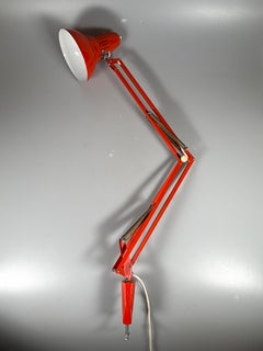 1960s 1970s Writing Desk Lamp Scissor Lamp Metal Space Age Design