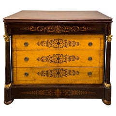 Antique French Inlaid Chest of Drawers