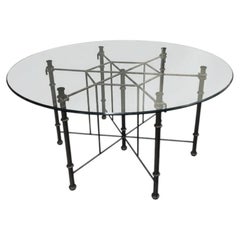 Hollywood Regency McGuire style Dining Table