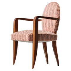 2/2 ART-DECO NEOCLASSIC CHAIR att. to JEAN PASCAUD, France 1930