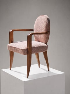1/2 ART-DECO NEOCLASSIC CHAIR att. to JEAN PASCAUD, France 1930