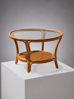 A MID-CENTURY-MODERN SIDE or COFFEE TABLE, in JANINE ABRAHAM Style, France 1970