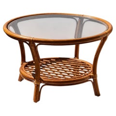 A MID-CENTURY-MODERN SIDE or COFFEE TABLE, in JANINE ABRAHAM Style, France 1970
