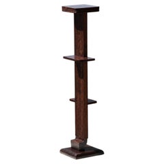 ART-DECO MODERNIST Side Table or Pedestal in CHARLES DUDOUYT style, France 1930