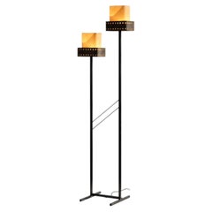 A MID-CENTURY-MODERN MODERNIST FLOOR LAMP by MAISON ARLUS, France 1950