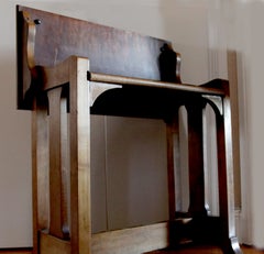 Seltene Folding Pew, Altar, Schreibtisch aus der Regency-Zeit, England oder USA, 19.