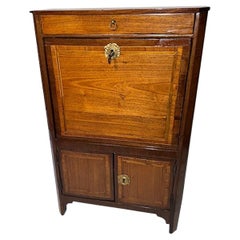 Segreteria francese in miniatura in stile Louis Lvi