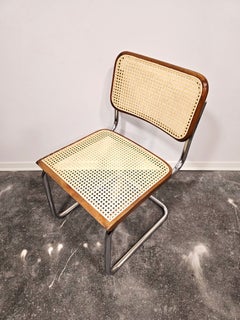 Sedia Cesca Style degli anni '90 di Marcel Breuer – Appena rifatta con nuova impagliatura