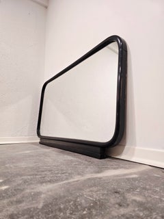Art Deco 1920s Sculptural Black Hardwood Architectural Frame