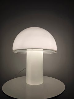 Luciano Vistosi Onfale Table Lamp for Artemide — 1970s Murano glass