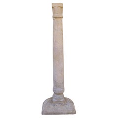 Ancient Roman Carved marble Column in the Tuscan Order – 2nd-3rd Century AD