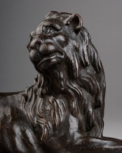 Recumbent Lion - Central Italy, 17th century