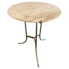 Table AE en marbre et mtal mlang de Cedric Hartman Early