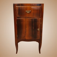 Pair of rosewood nightstands, made in the Veneto region, late 18th century to early 19th century