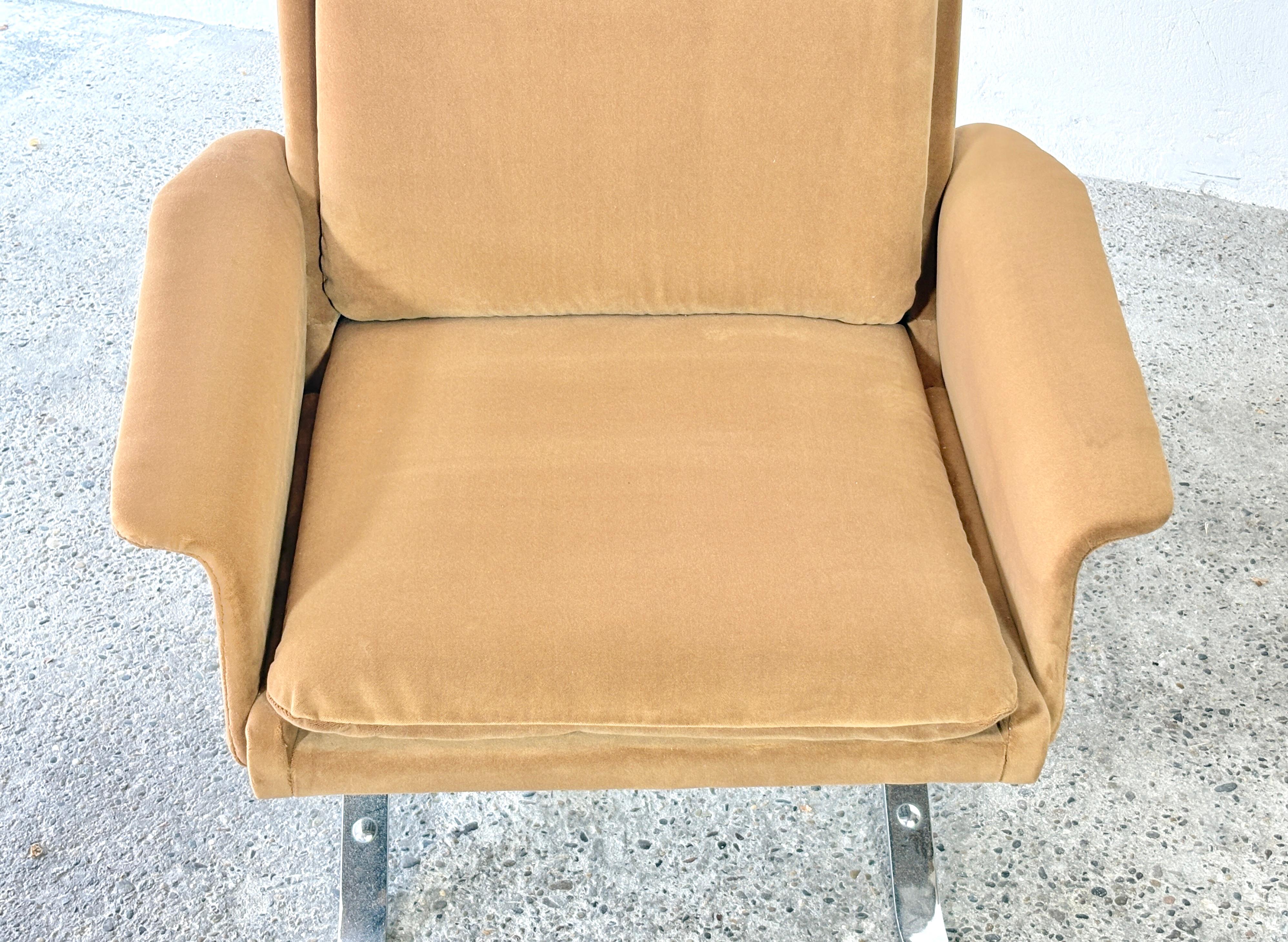 Ein Paar Sessel mit Kufengestell, entworfen von Arnold Bode für Tectaform 1950er Jahre (20. Jahrhundert) im Angebot