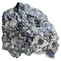 Galena de la mina Krushev Dol, distrito de Madan, montañas Ródope, Bulgaria