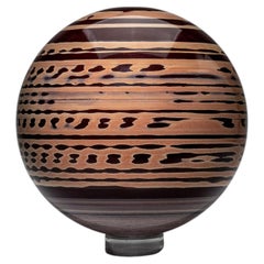 Esfera de roca natural pulida procedente de Australia (15,8 libras)