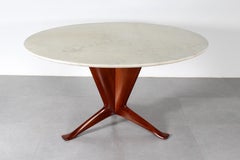 Very rare Ico Parisi table with a certificate of authenticity from the Ico Parisi Archive