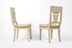 Early 19th Century French Painted Directoire Chairs