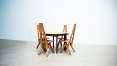 Raro tavolo da pranzo di Roger Capron