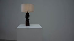 Sculptural table lamp by Gianni Pinna