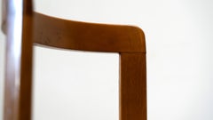 Set of six Italian dining chairs