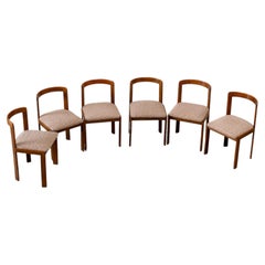 Set of six Italian dining chairs