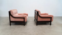 Set of two Italian lounge chairs