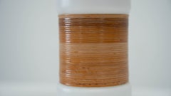 Lampe de table en verre de style scandinave, créée par Bent Nordsted pour Tesco