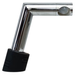 1970's Italian chrome table lamp