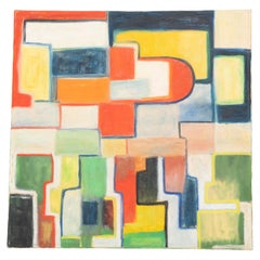 Large abstract Dutch painting