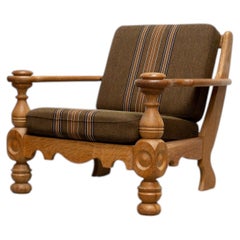 Danish low back lounge chair
