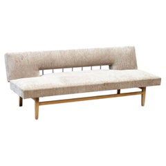 1970's German wooden sofa / daybed