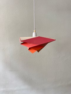 Preben Dal Red and Orange Symfoni Pendant for Hans Følsgaard, Denmark, 1960s