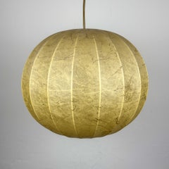 Cocoon-Pendelleuchte von Friedel Wauer für Goldkant Leuchten, Deutschland 1960er Jahre