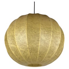 Lampe suspendue Cocoon de Friedel Wauer pour Goldkant Leuchten, Allemagne, années 1960