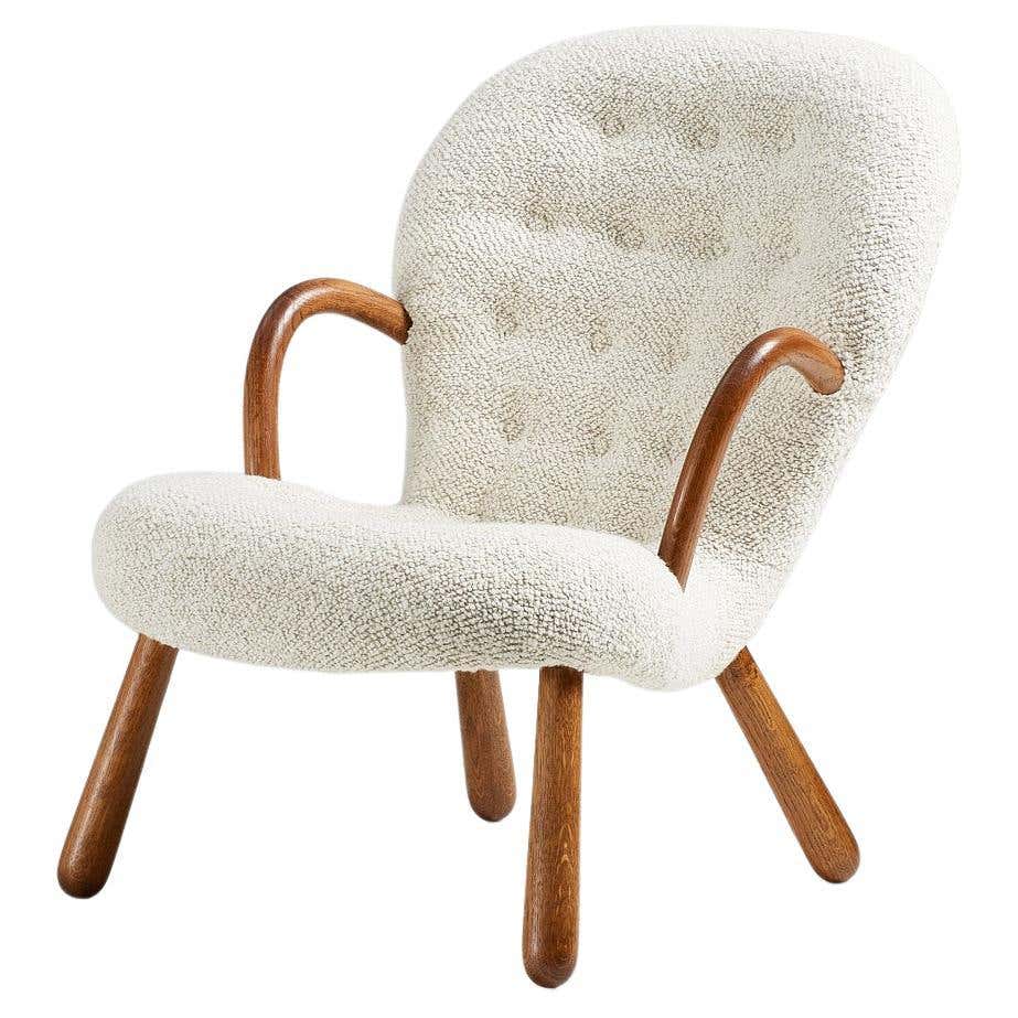 Re-Edition Sheepskin Clam Chair by Arnold Madsen For Sale at 1stDibs ...