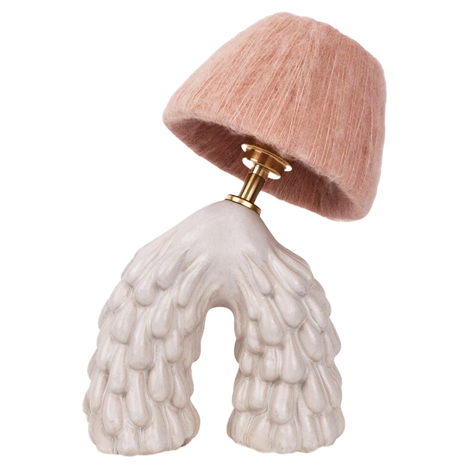 'Follow' Table Lamp - Satin White
