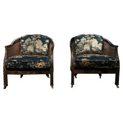 Pair of Twenties Chinoiserie Armchairs