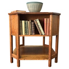 Oak Book Table By Heals