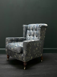 Arts & Crafts Morris & Co 'Anson' Winged Back Armchair