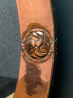 Liberty & Co Oval Copper Framed Mirror