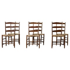 Arts & Crafts Cotswold School Set of 6 Dining Chairs