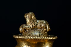 Lidded vase by Sir Edmund Elton